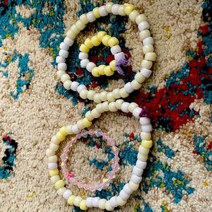 Bead bracelets hand made